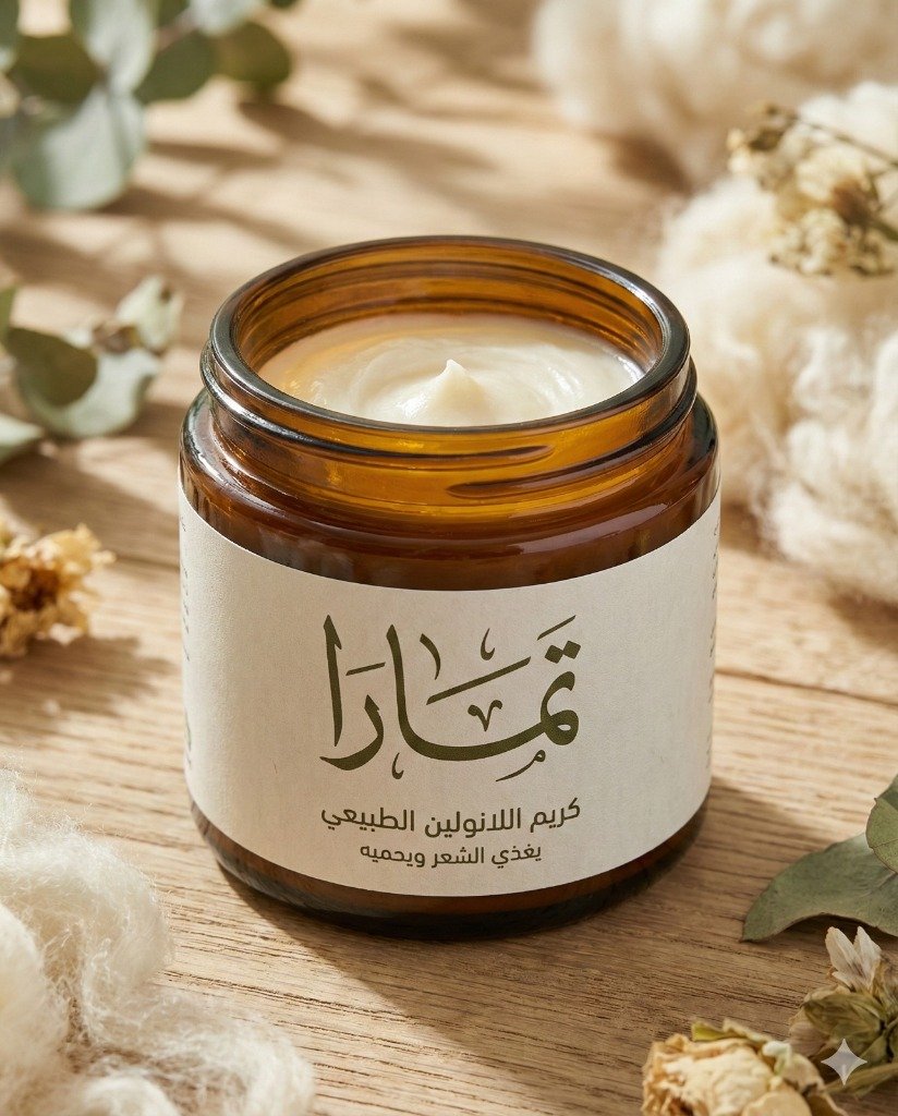 كريم اللانولين الطبيعي من تمارا
